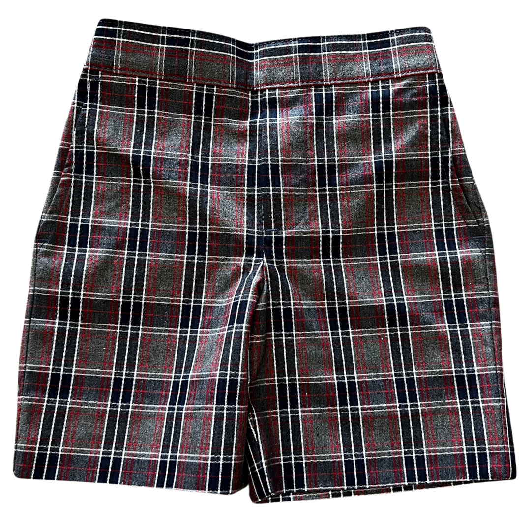 Becky Thatcher Girl’s Pull-On Plaid Short - Our Mother of Peace (Plaid 46)