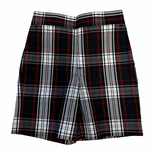 Becky Thatcher Girl's Pull-On Plaid Short - Plaid #49 (Acadia Parish)