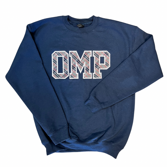 Appliqué Sweatshirt - Our Mother of Peace "OMP"