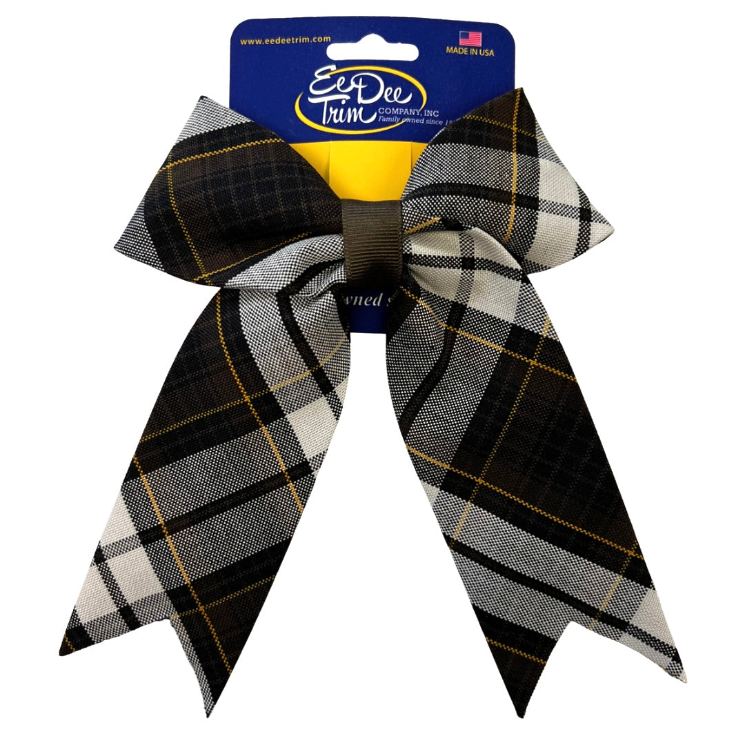 Plaid Bow with Tails - Plaid 84 (Rayne Catholic/ECA)