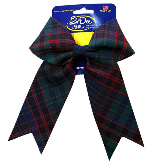 Plaid Bow with Tails - Plaid 2E (St. Michael)