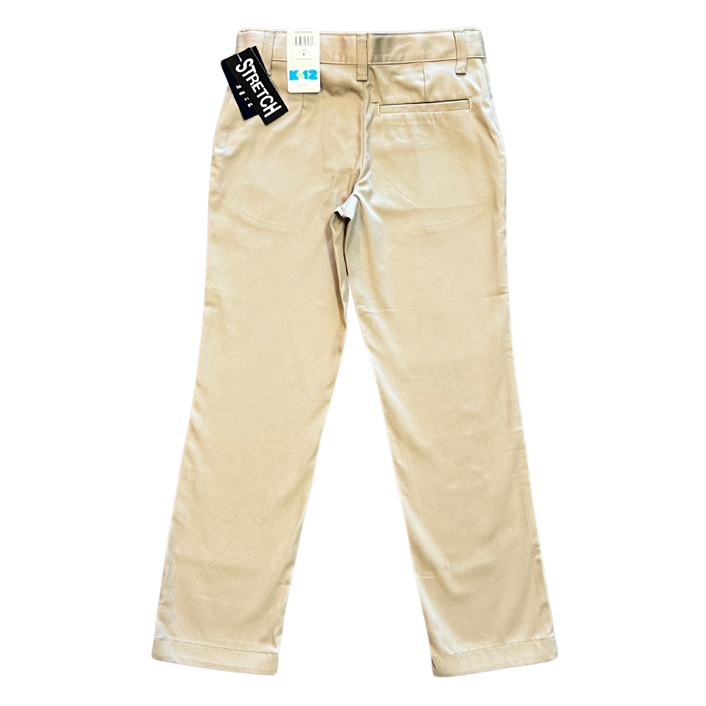 K12 Gear Girl's Straight Leg Pant - Khaki