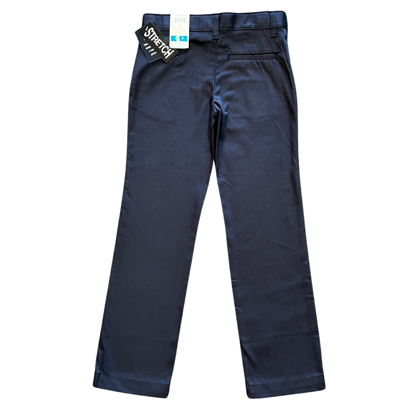 K12 Gear Girl's Straight Leg Pant - Navy