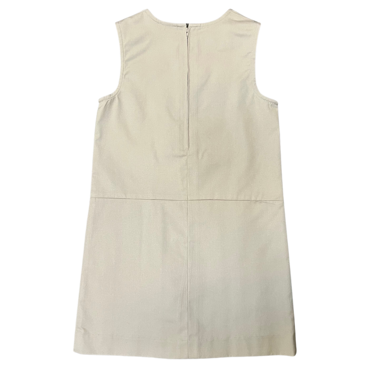 Khaki Girl's A-Line Drop Waist Jumper - Becky Thatcher Brand