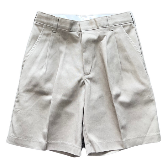 Clearance - School Apparel Boy's/Men's/Husky Khaki Pleated Short