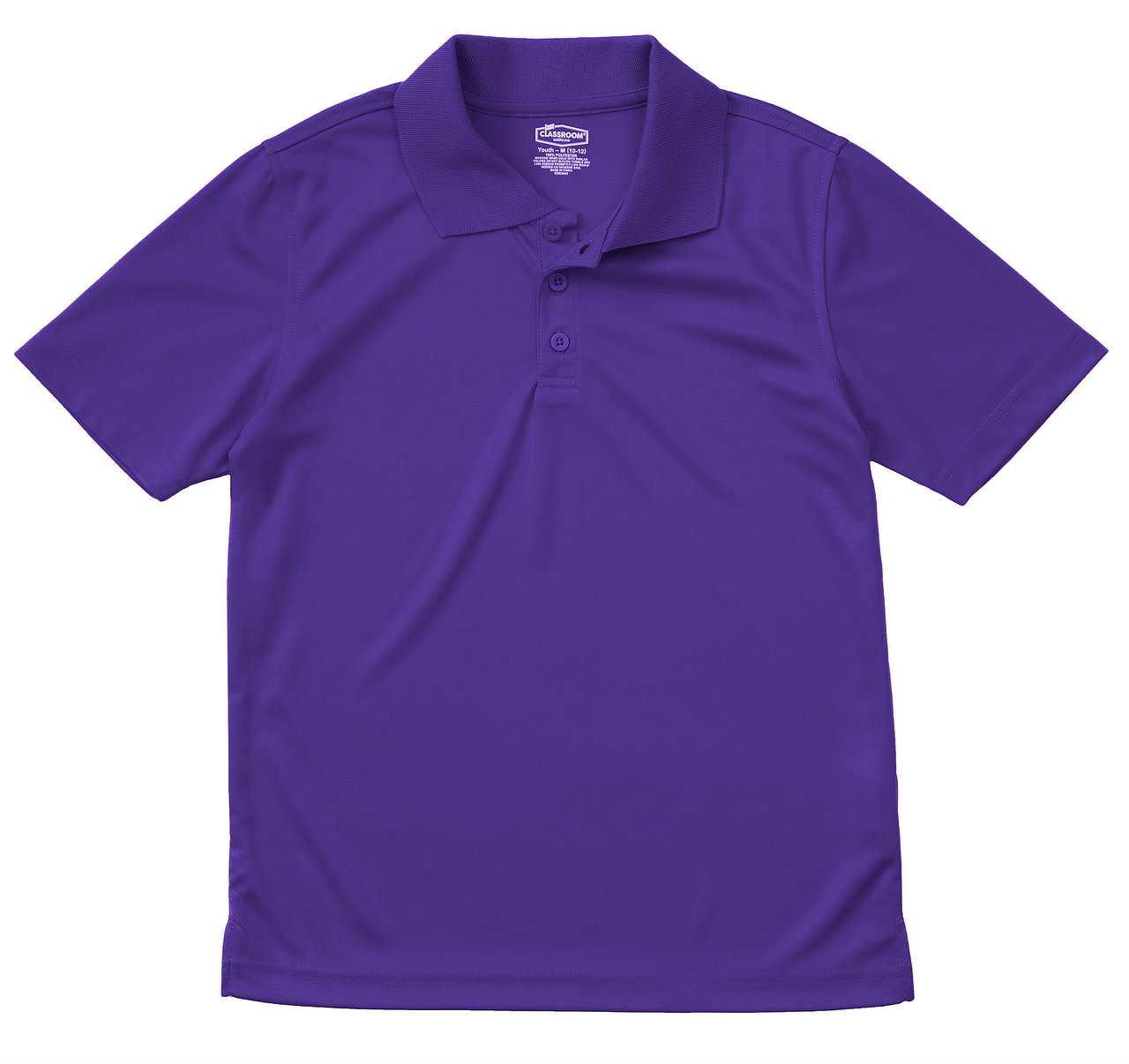 Purple dri fit polo sales
