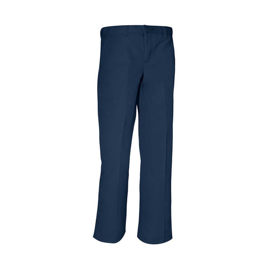 Notre Dame High School Men’s Flat Front Pant with Patch - Navy