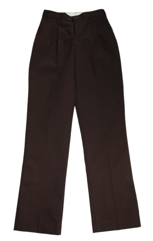 CLEARANCE School Apparel/Rifle Men's Pleated Pant - Brown