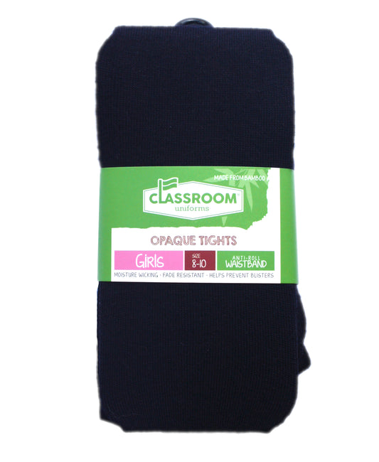 Classroom Opaque Knit Tights - Navy