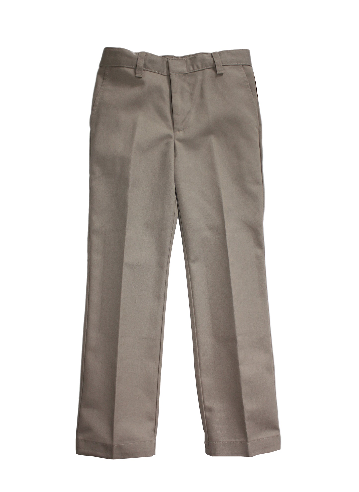 K12 Gear Boy's Husky Flat Front Pant - Khaki