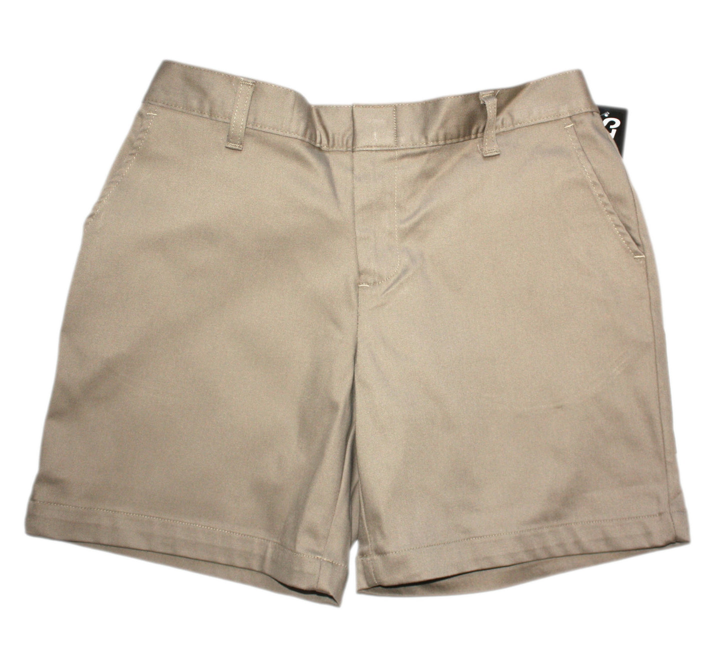 K12 Gear Girl’s Stretch Mid-Rise Short - Khaki