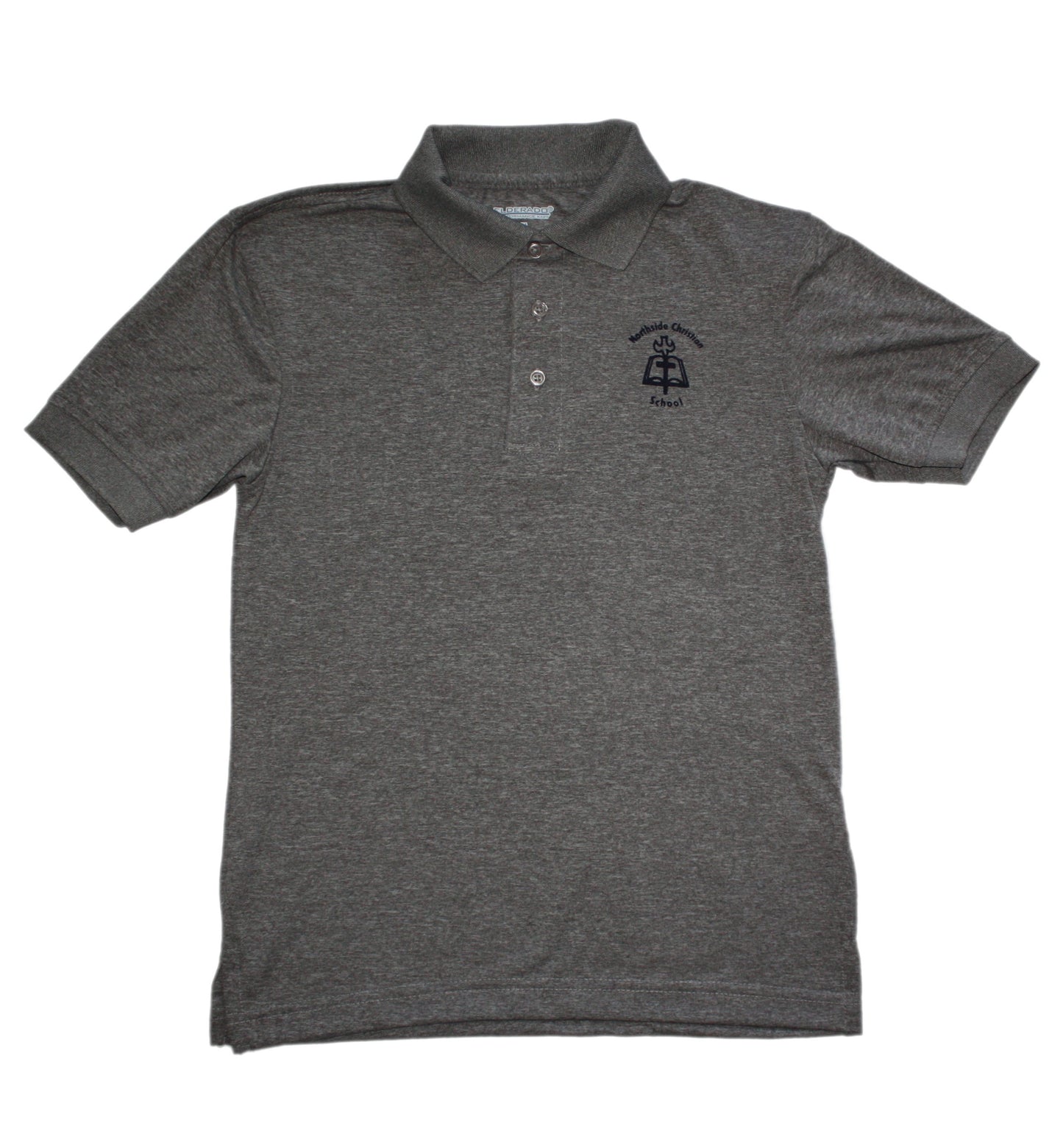 Northside Christian Boys’ Grey Short Sleeve Dry Fit Polo