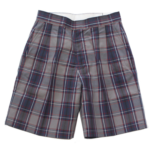 Notre Dame High School (Plaid 53) Girl's Pleated Plaid Short - Becky Thatcher Brand