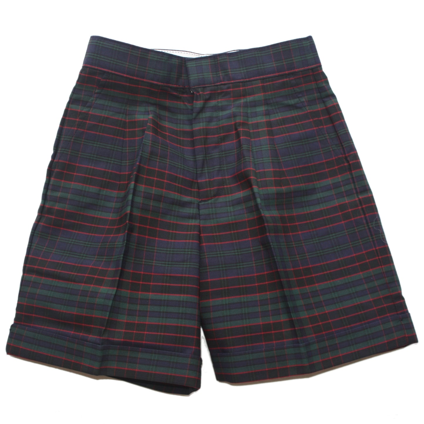 Becky Thatcher Girl’s Pleated Plaid Short - Plaid 19 (St. Michael)