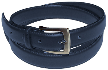 Elderado 1" Flat Single Sided Belt - Navy Leather