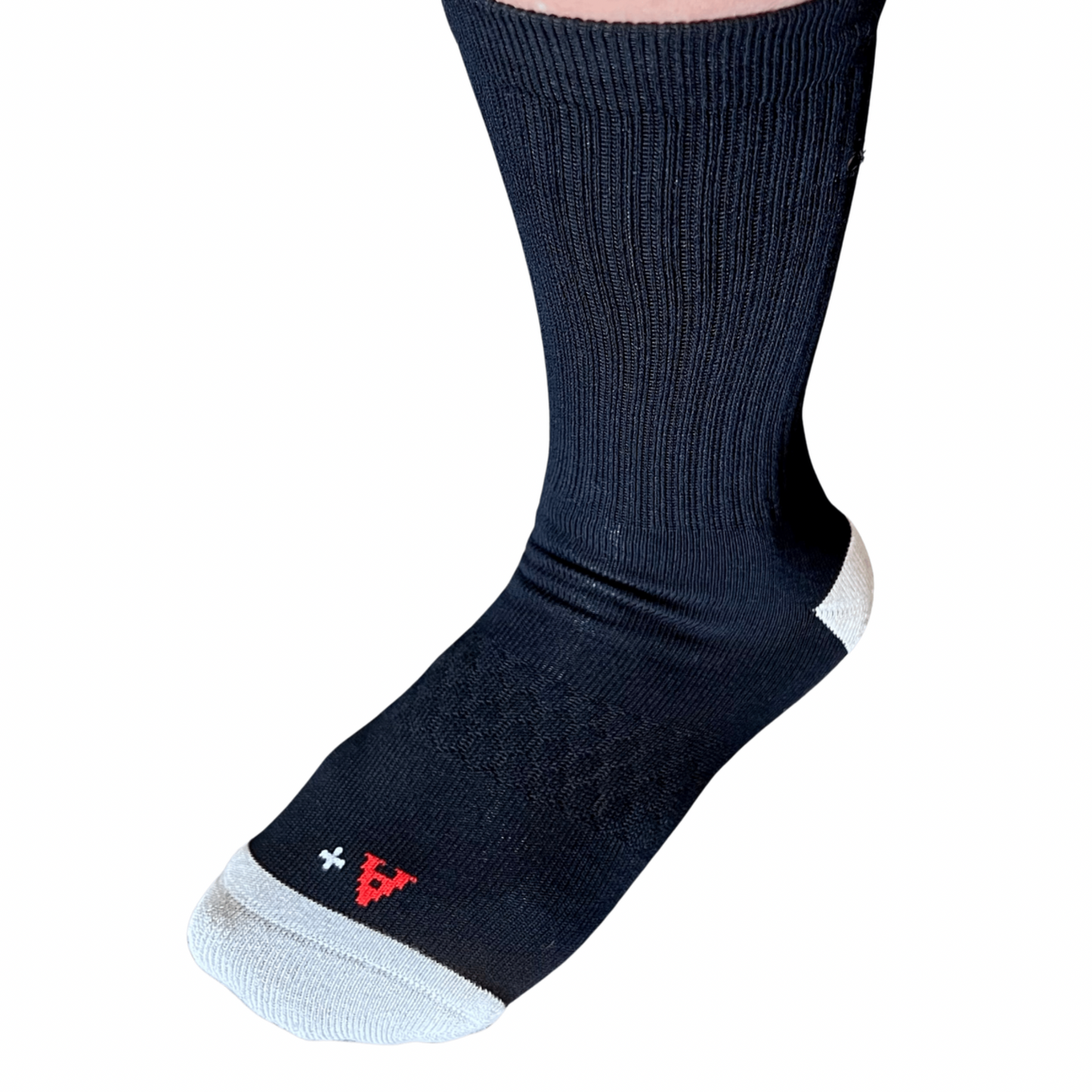 School Apparel Men’s Crew Sock (3 Pack) - Dark Navy