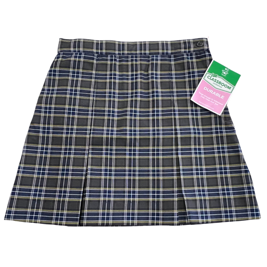 St. Edmund Elementary (Plaid 42) Pre-Hemmed Box Pleat Skirt