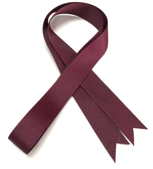 Grosgrain Hair Ribbon - Maroon