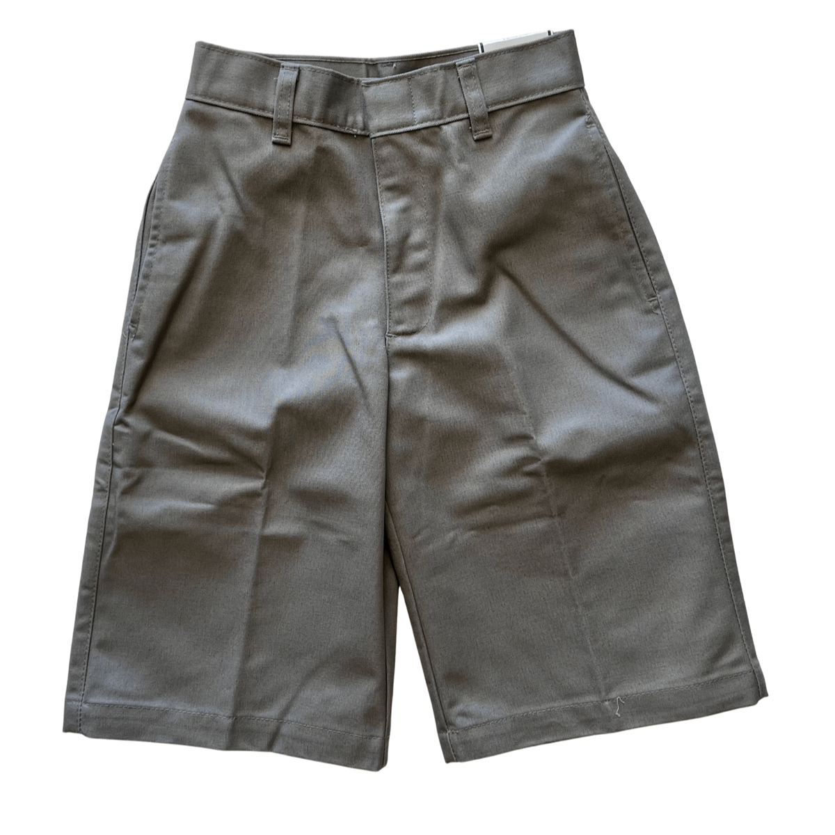 Clearance - Tom Sawyer Boy's Grey Flat Front Short - SLIM SIZES ONLY