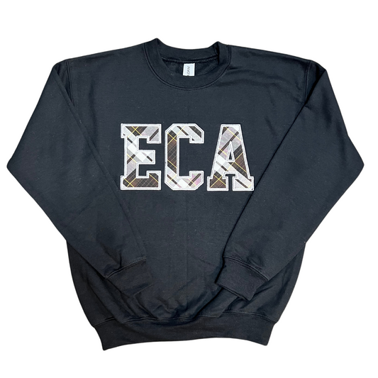 Appliqué Sweatshirt - Eunice Christian Academy "ECA"