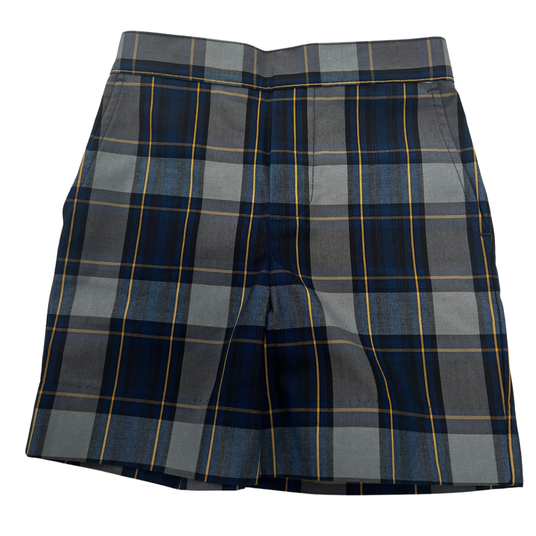 Becky Thatcher Girl’s Pull-On Plaid Short - Plaid 57 (Northside Christian, OLI)