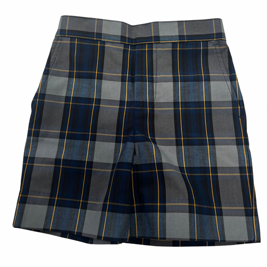 Becky Thatcher Girl’s Pull-On Plaid Short - Plaid 57 (Northside Christian, OLI)