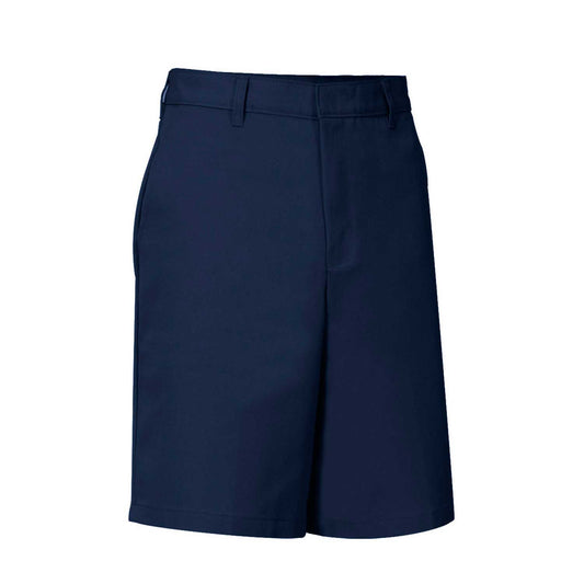 Notre Dame High School Men’s Flat Front Short with Patch - Navy