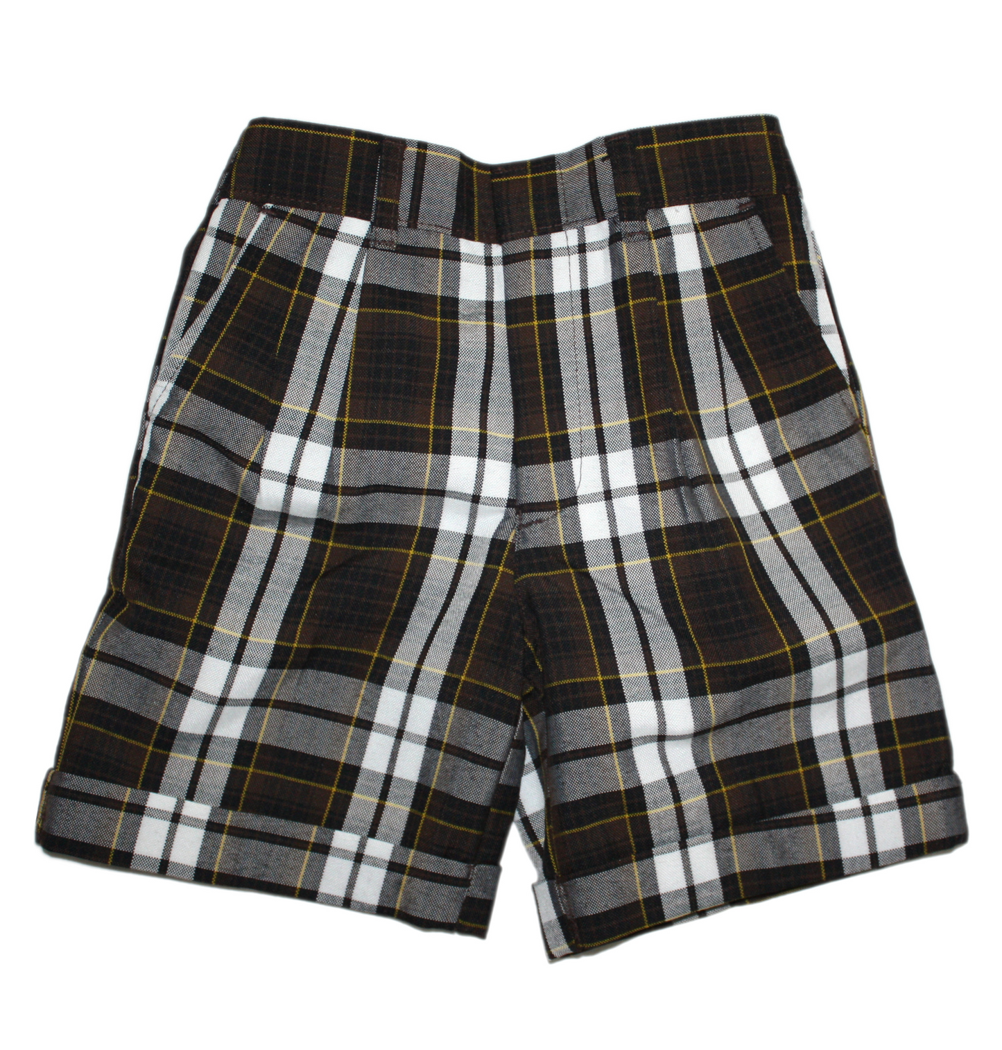 Rayne Catholic/ECA (Plaid 84) Girl's Pleated Plaid Short with Elastic Back