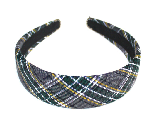 Padded Plaid Headband - Plaid 44 (Jeff Davis Parish)