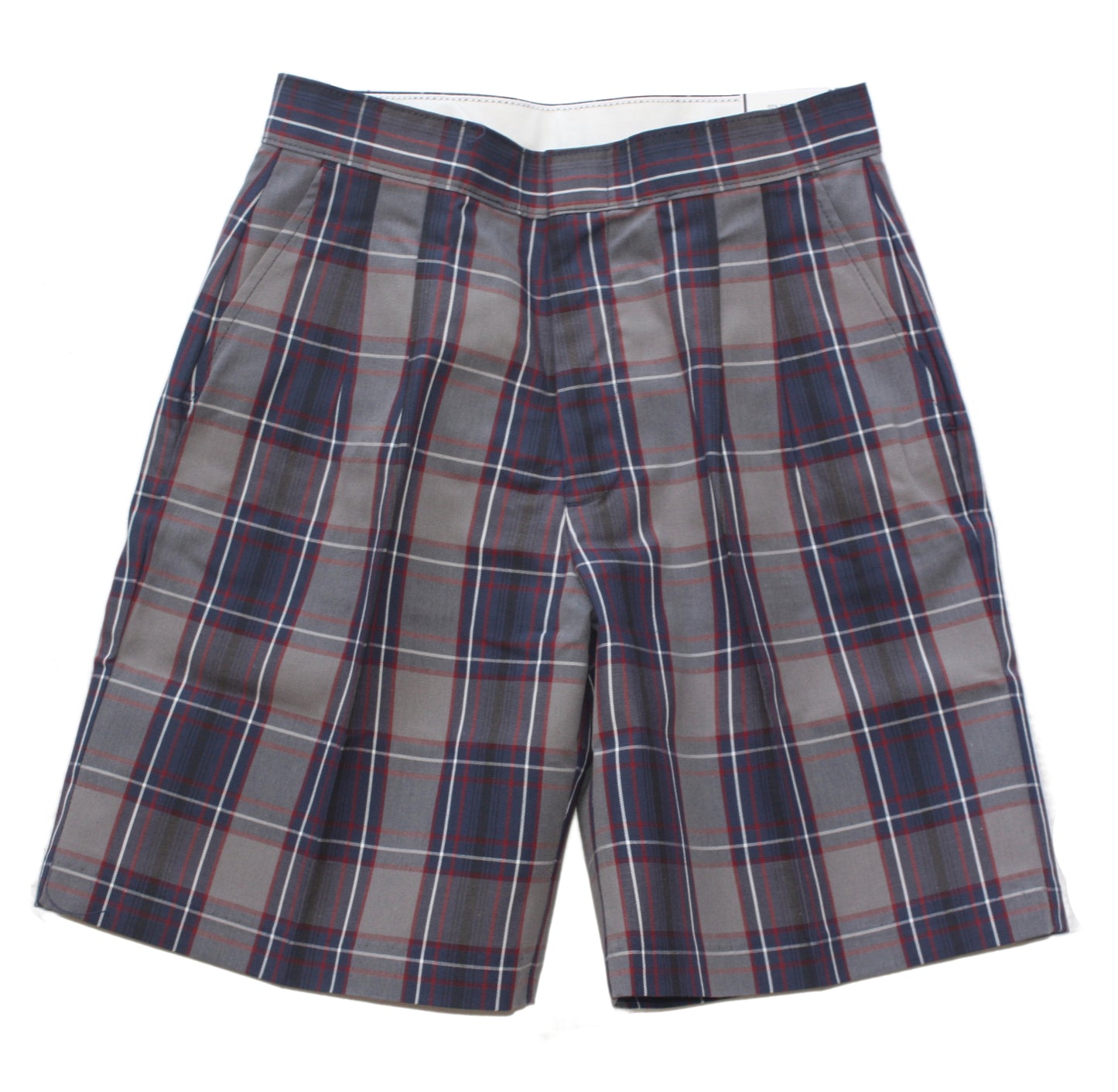 Notre Dame High School (Plaid 53) Girl's Pleated Plaid Short - Becky Thatcher Brand