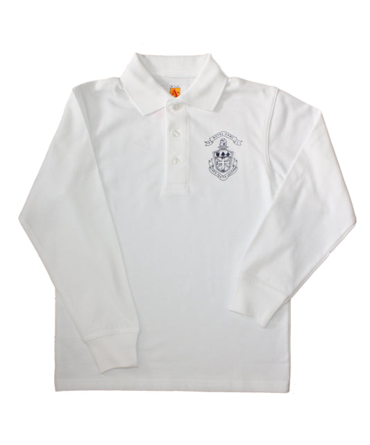 Notre Dame High School Girl’s Long Sleeve Smooth Knit Polo