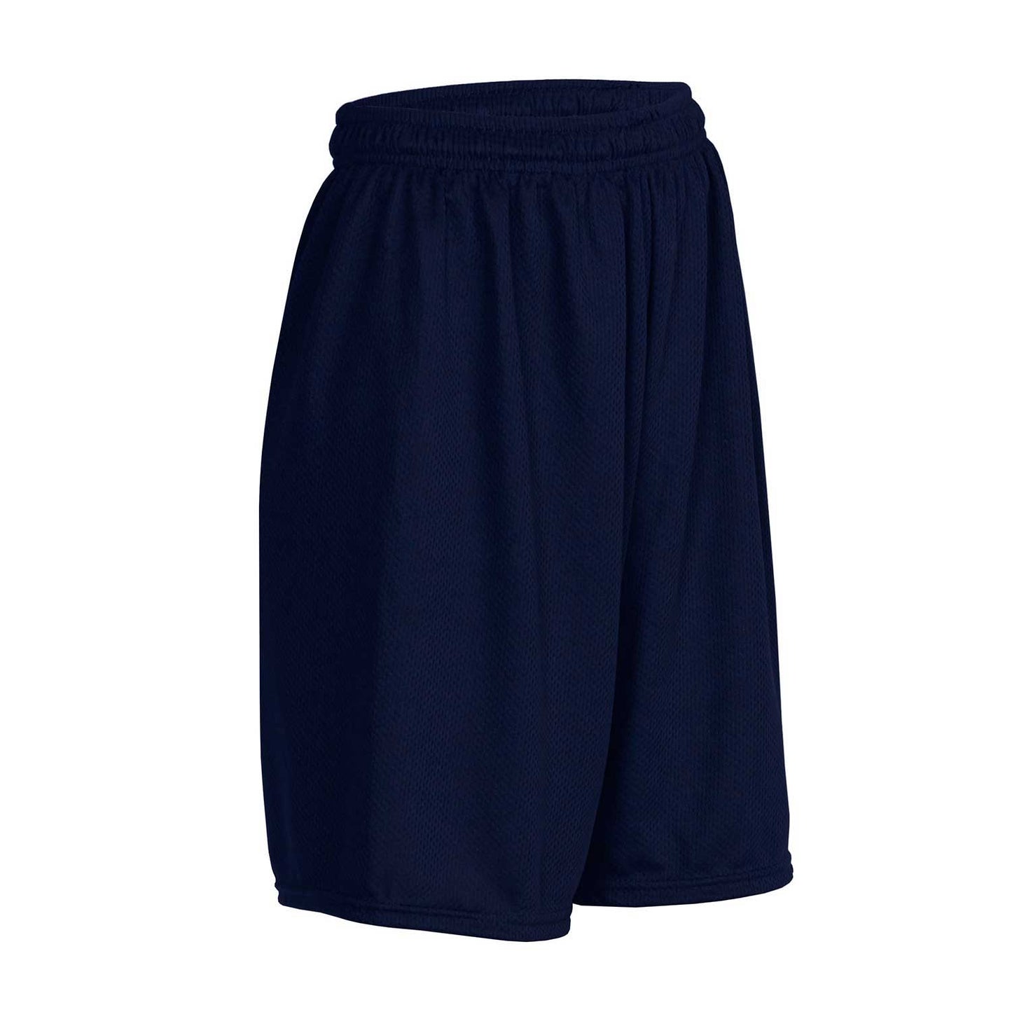 Unisex Navy Performance Mesh Gym Short