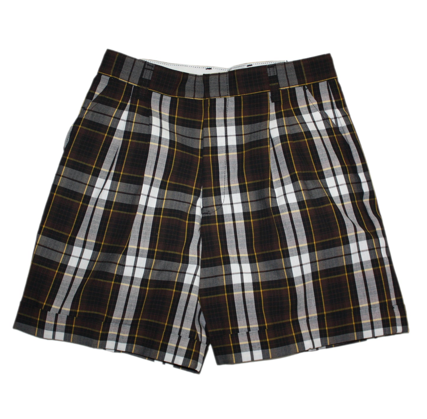 Rayne Catholic/ECA (Plaid 84) Girl's Pleated Plaid Short