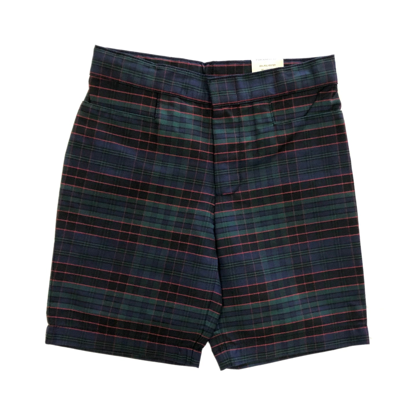 K12 Gear Girl’s Plaid Bermuda Short - Plaid 19 (St. Michael)