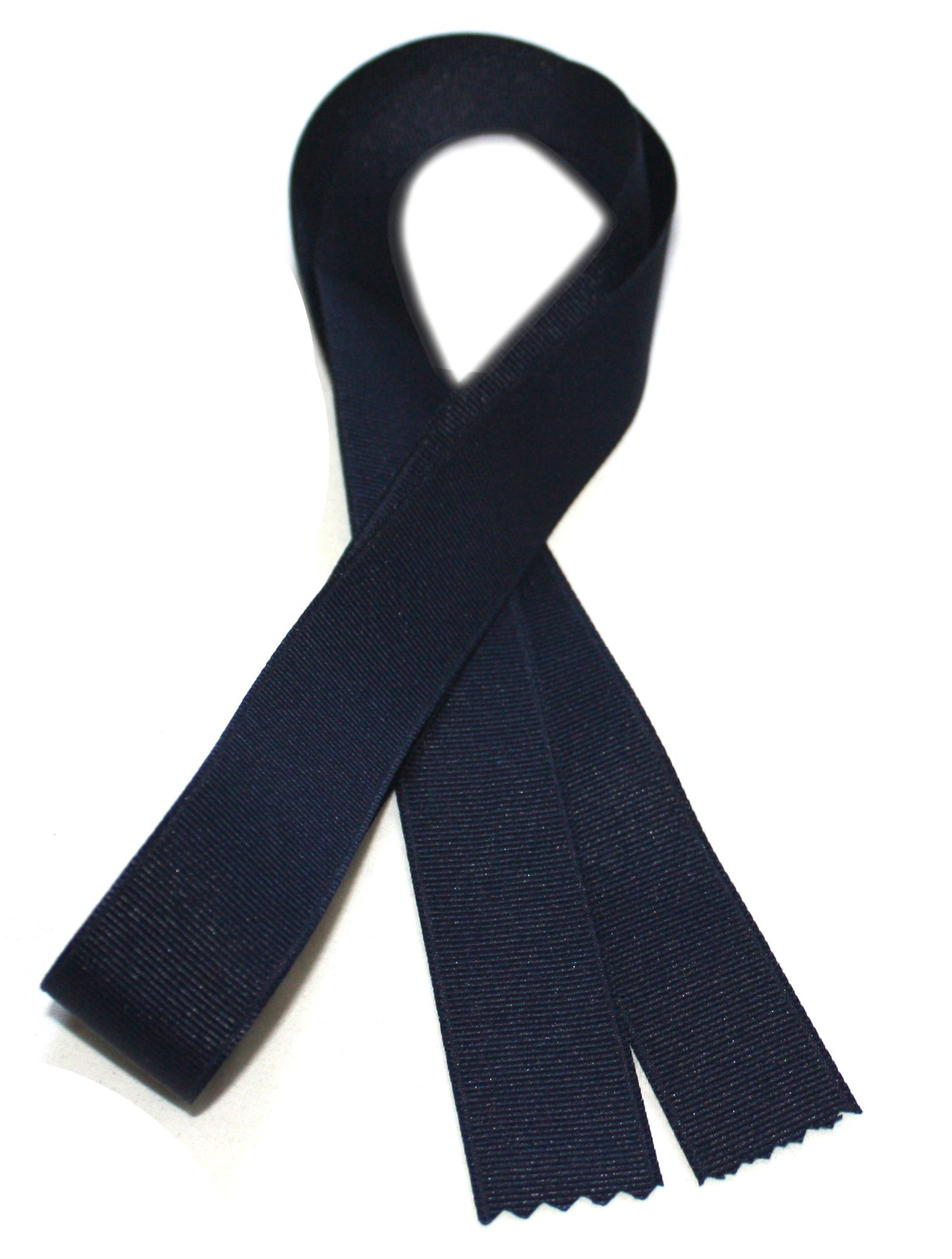 Grosgrain Hair Ribbon - Navy