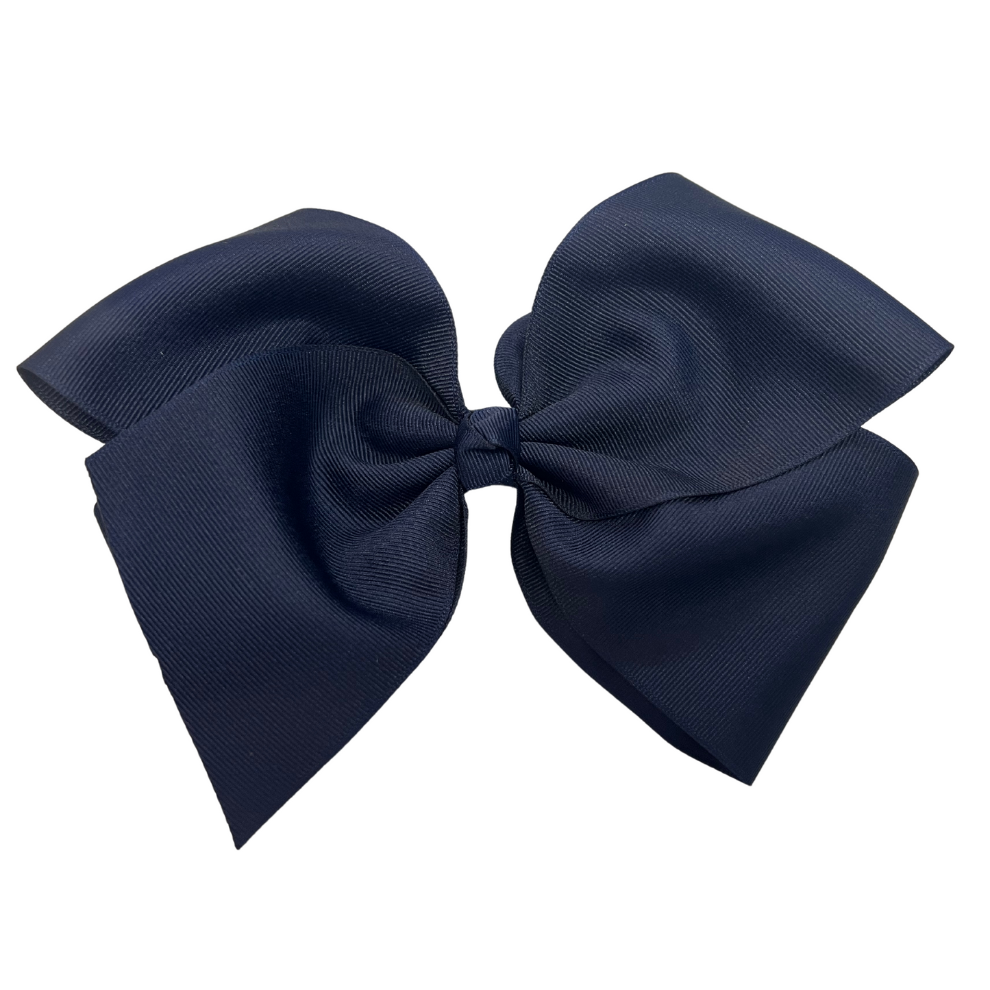 Large 7” 4-Loop Bow - Solid Navy