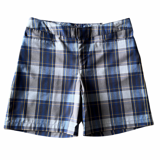 Becky Thatcher Girl's Flat Front Mid-Rise Plaid Short - Plaid 57 (Northside/OLI/SHVP)