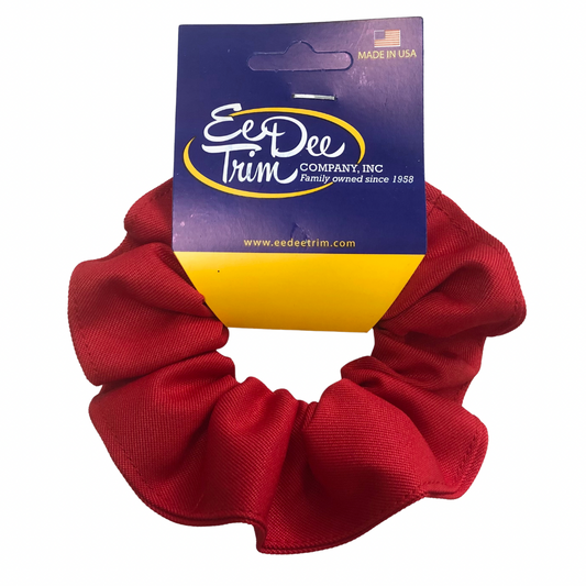 Solid Scrunchie - Red